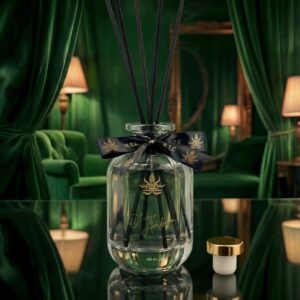 מפיץ ריח ביתי עם מקלות דגם Olivio Ambra